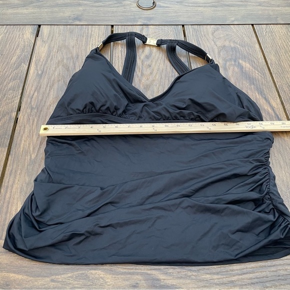Ralph Lauren Black Halter Tankini Top 20 W Macys - Picture 4 of 10